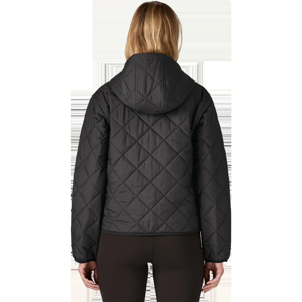 Women's Diamond Quilt Bomber Hoody