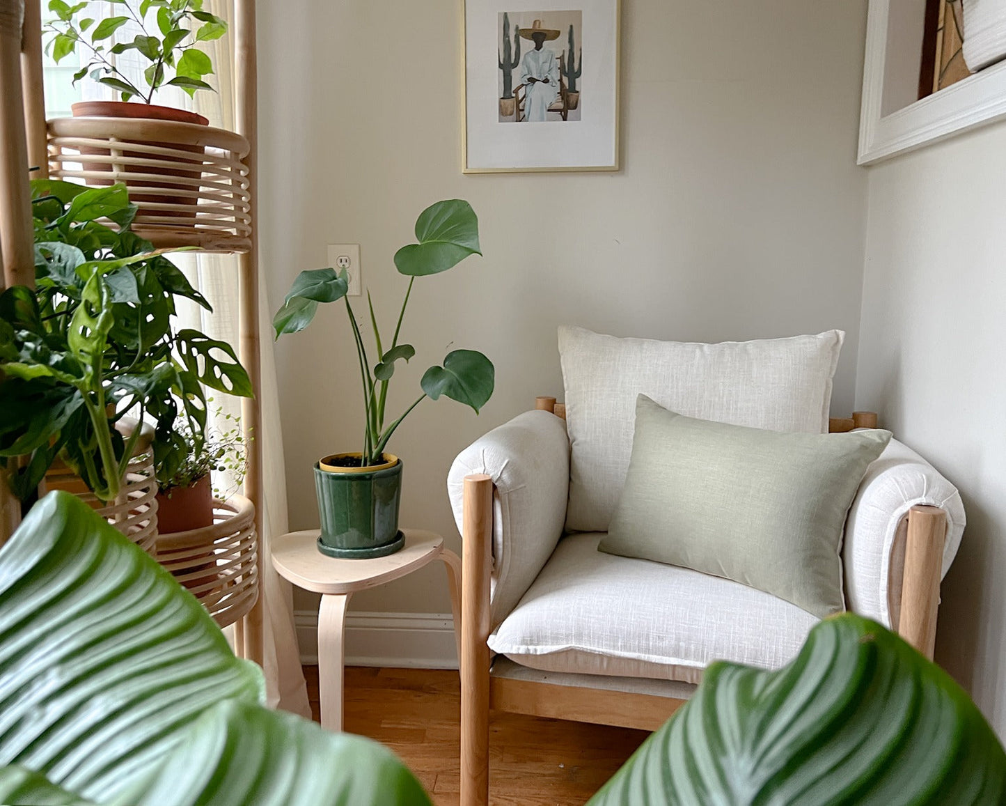 Isla, Sage Linen