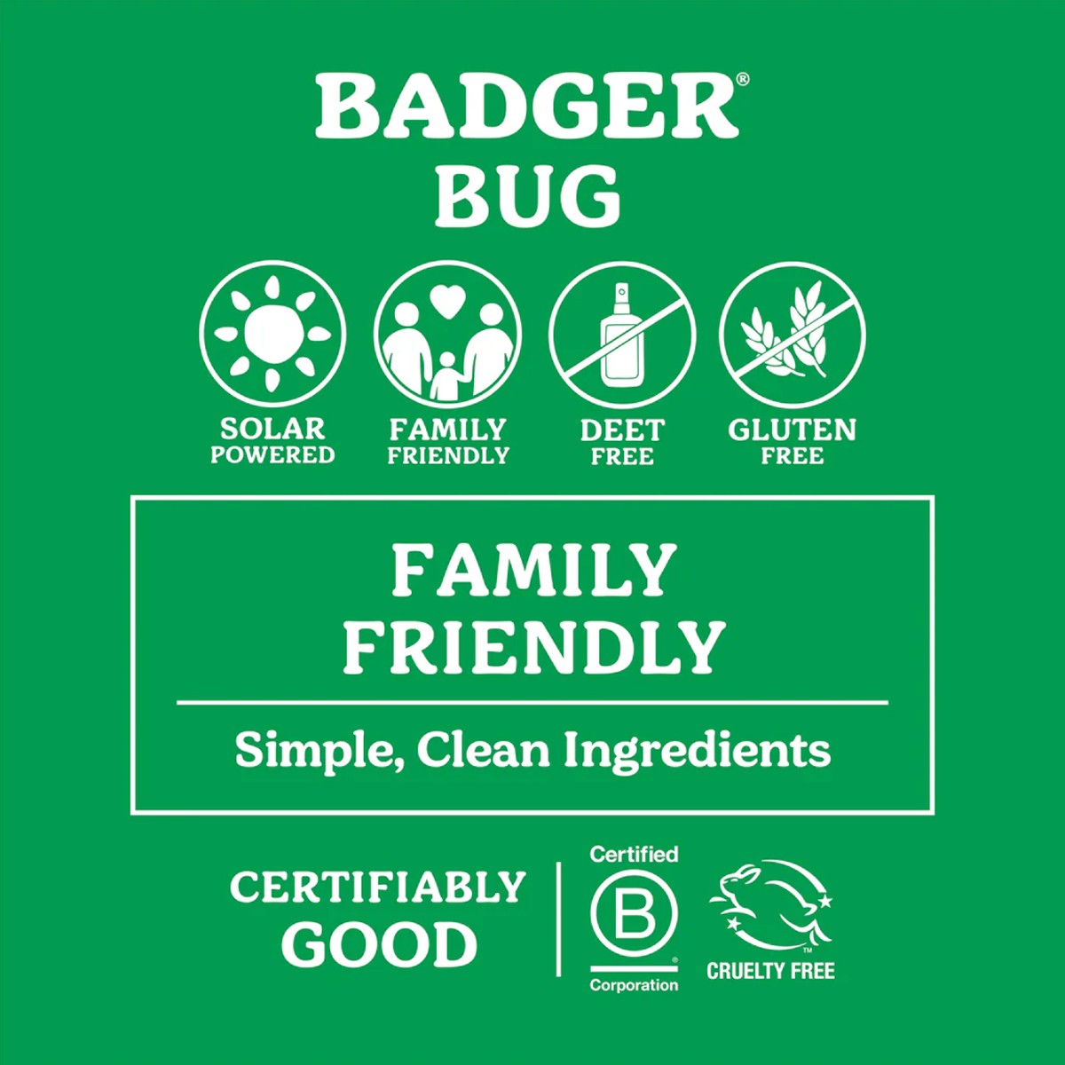 Bug Repellent Deet-Free Organic Stick