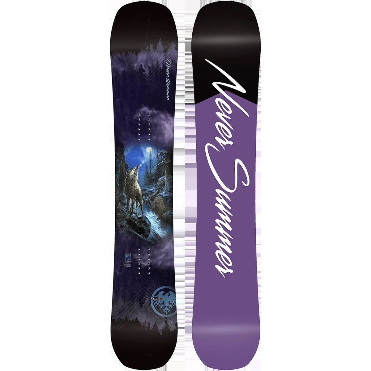 Never Summer Women's Proto T3 FR Demo Snowboard Package