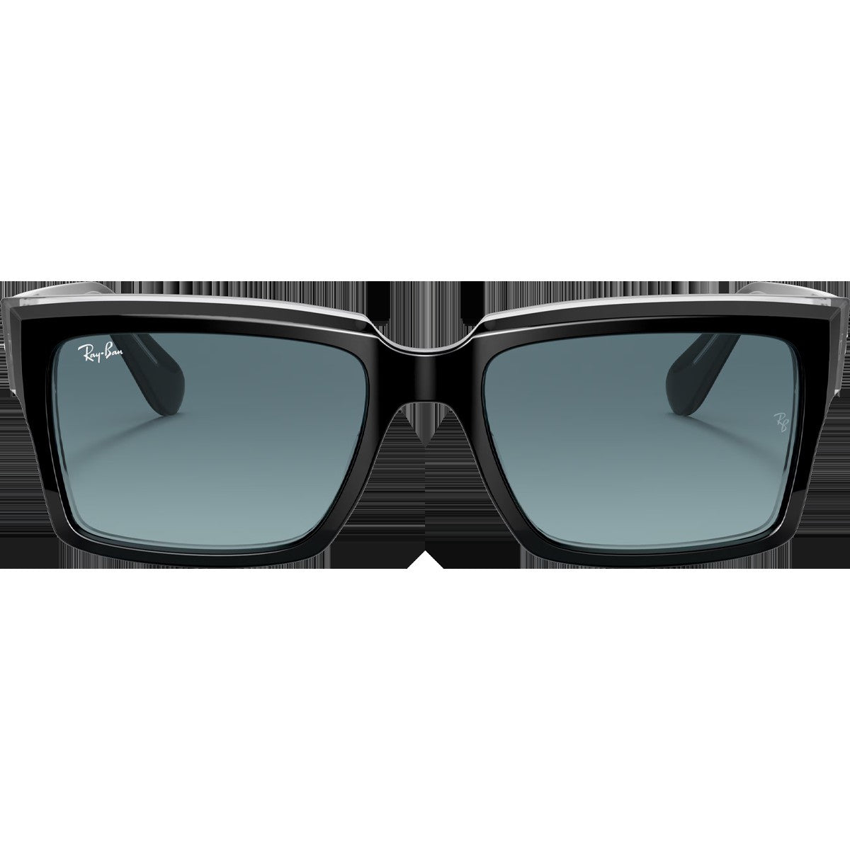 Inverness - Polished Black On Transparent/Blue Gradient