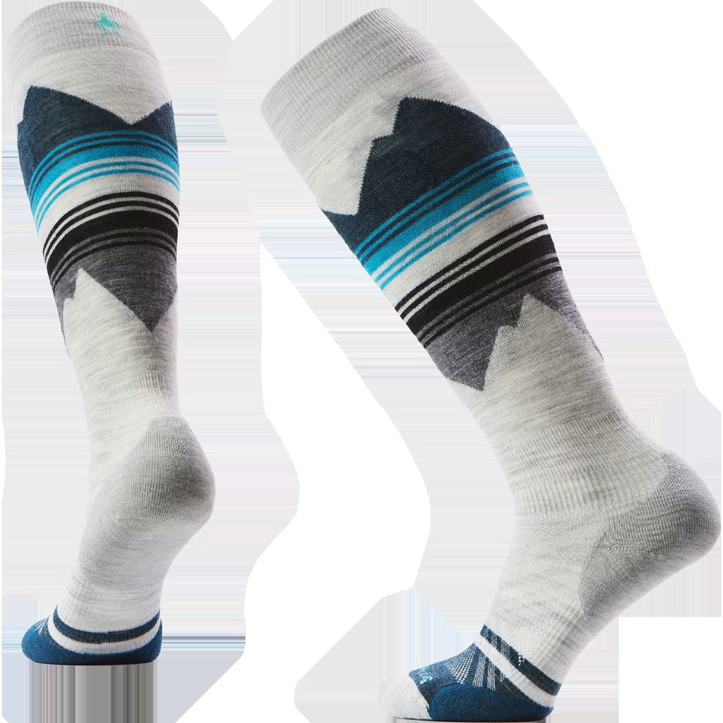 Women's Ski Targeted Cushion Pattern OTC Socks