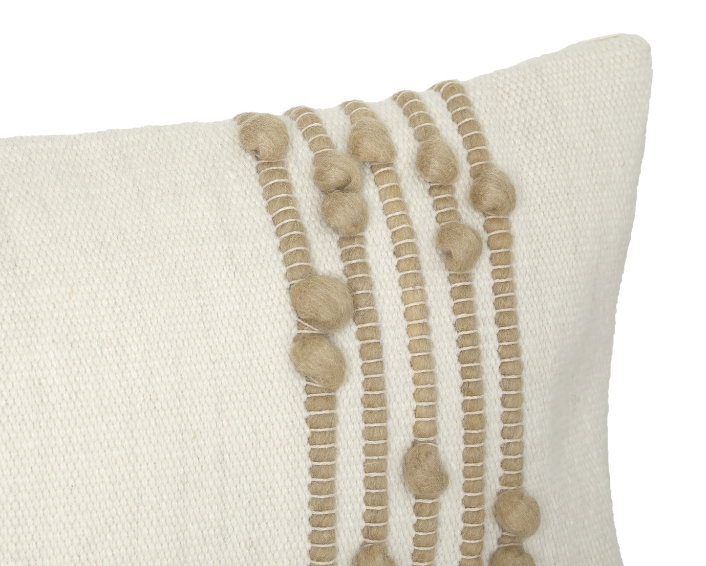 Faryll, Large Lumbar Wool Pillow