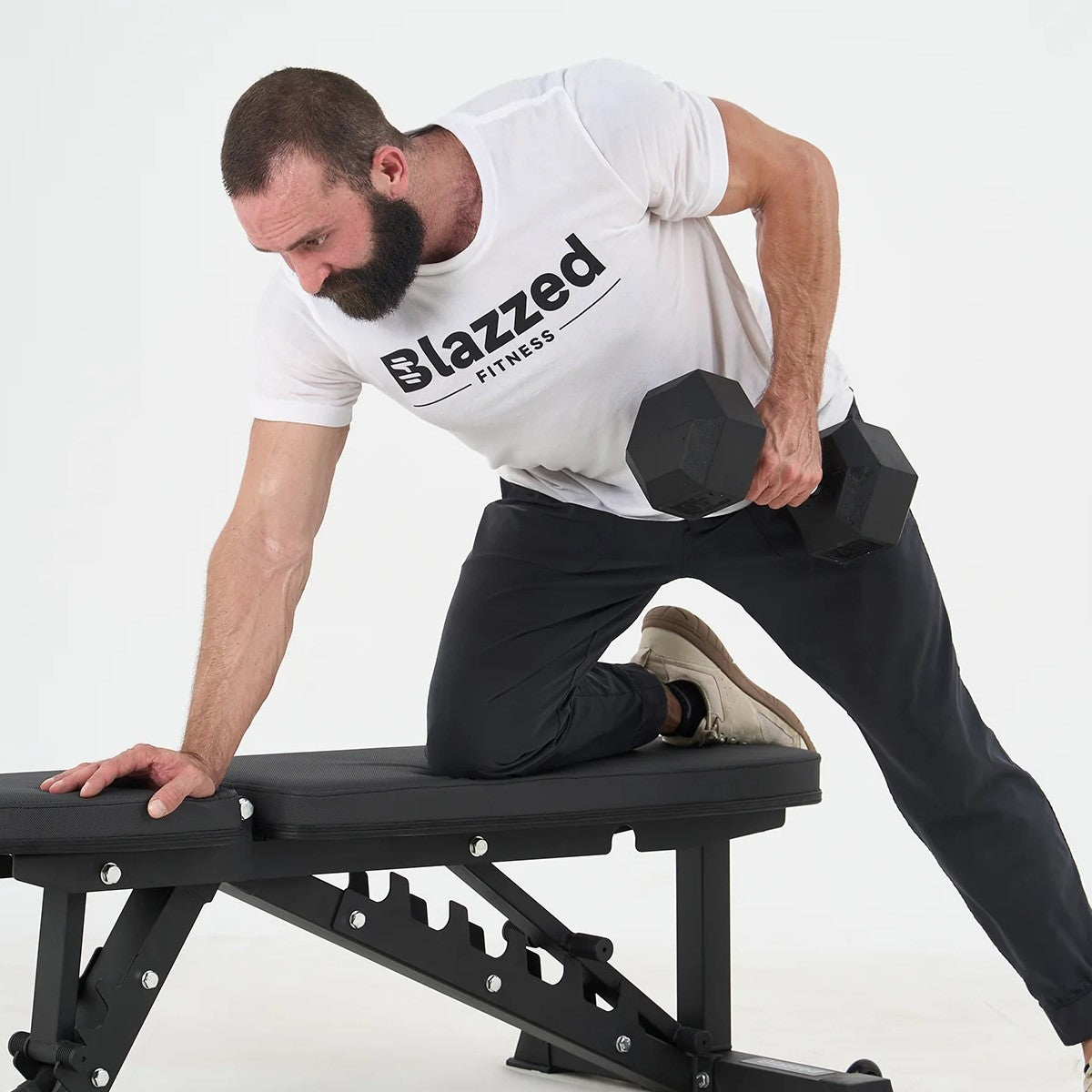Rubber Hex Dumbbell 5 lb