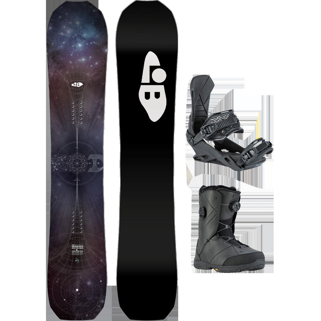 Lib Tech Golden Orca Demo Snowboard Package