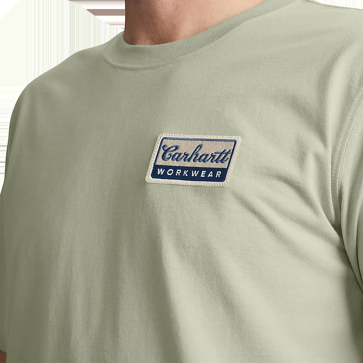 Men's Leightweight Short Sleeve Script Patch Tee