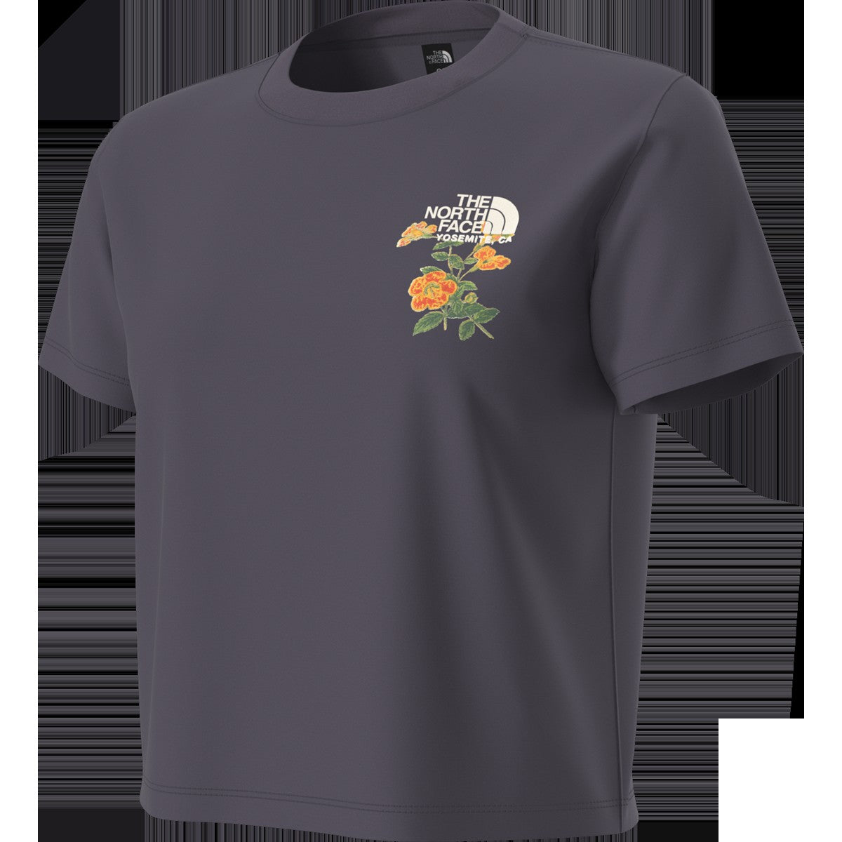 Women's Flora Embroidered Regular Short Sleeve Tee