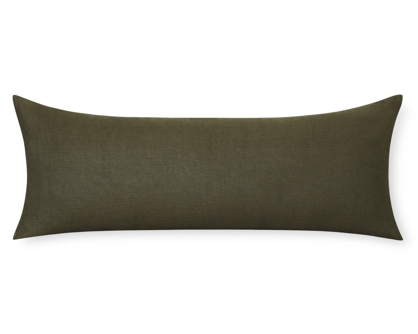 Isla, Moss Linen, Long Lumbar