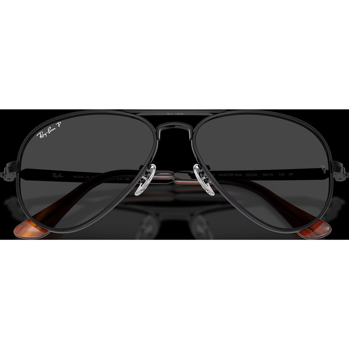 Aviator Max - Black/Black Polarized