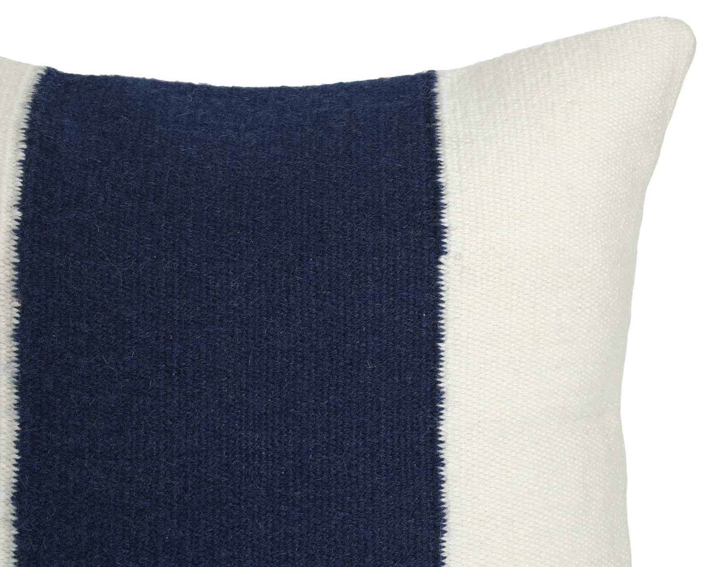 Loyola in Indigo, Wool Pillow Cover