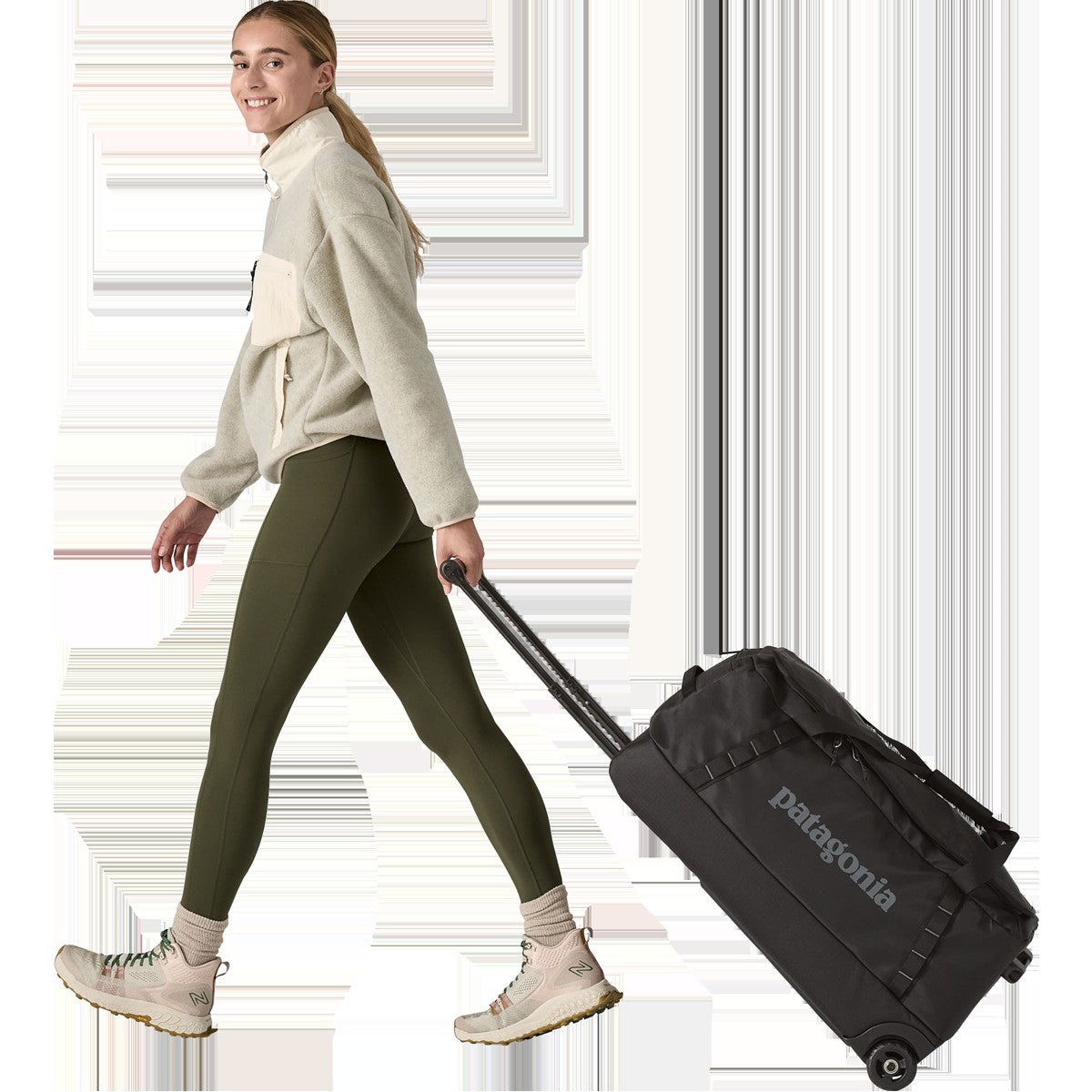 Black Hole Wheeled Duffle Bag 70L
