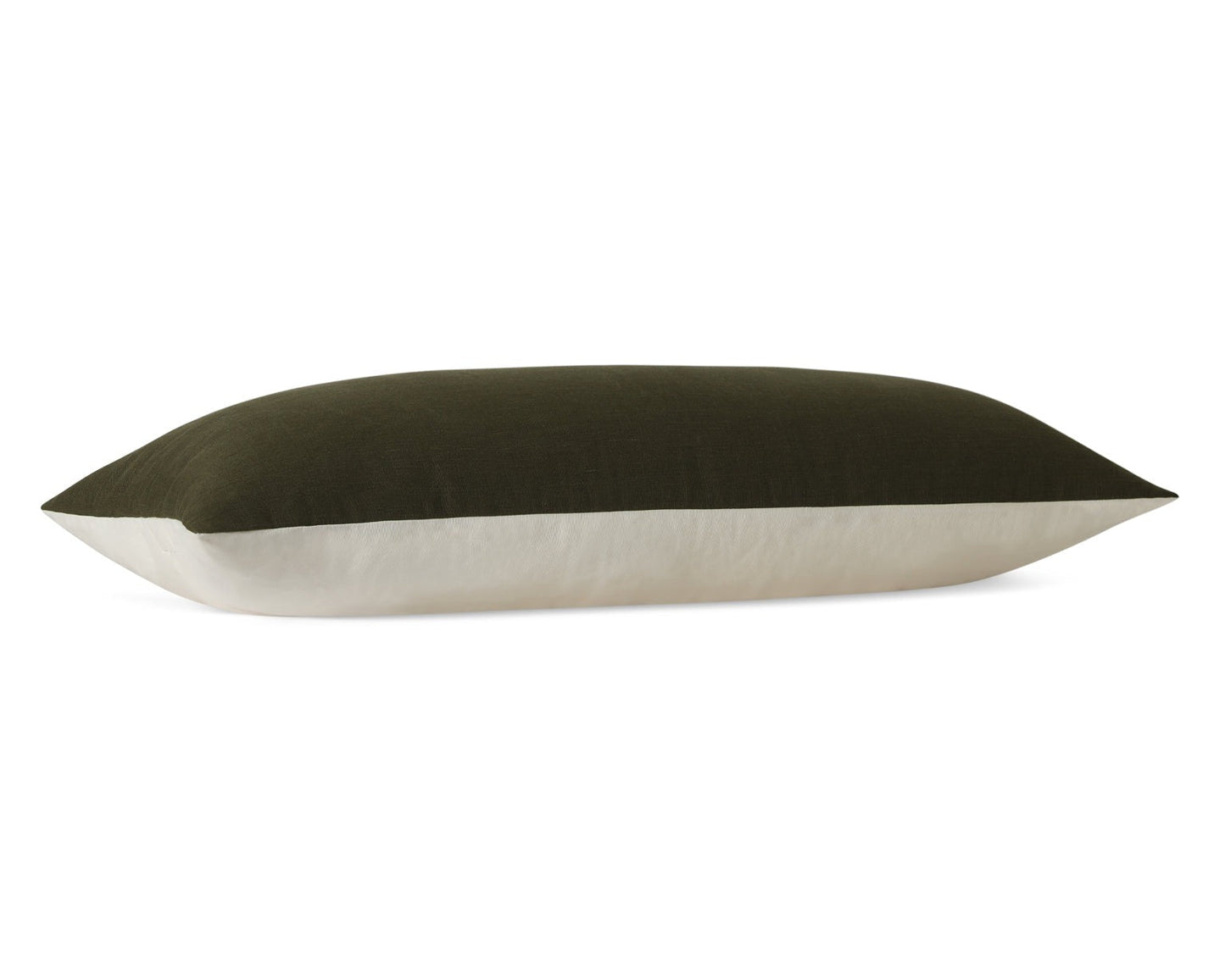 Isla, Moss Linen, Long Lumbar