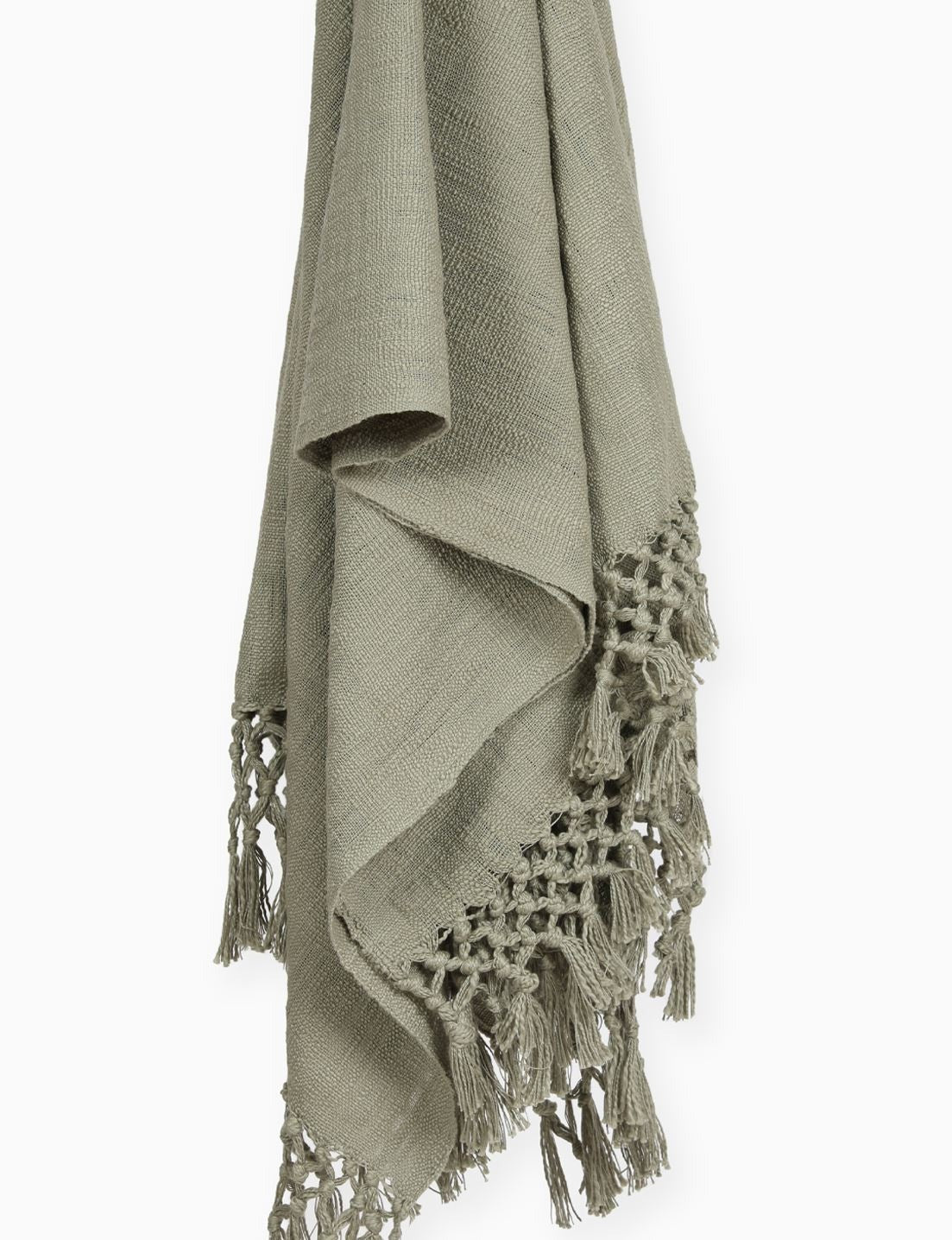 Aida Throw Blanket, Sage