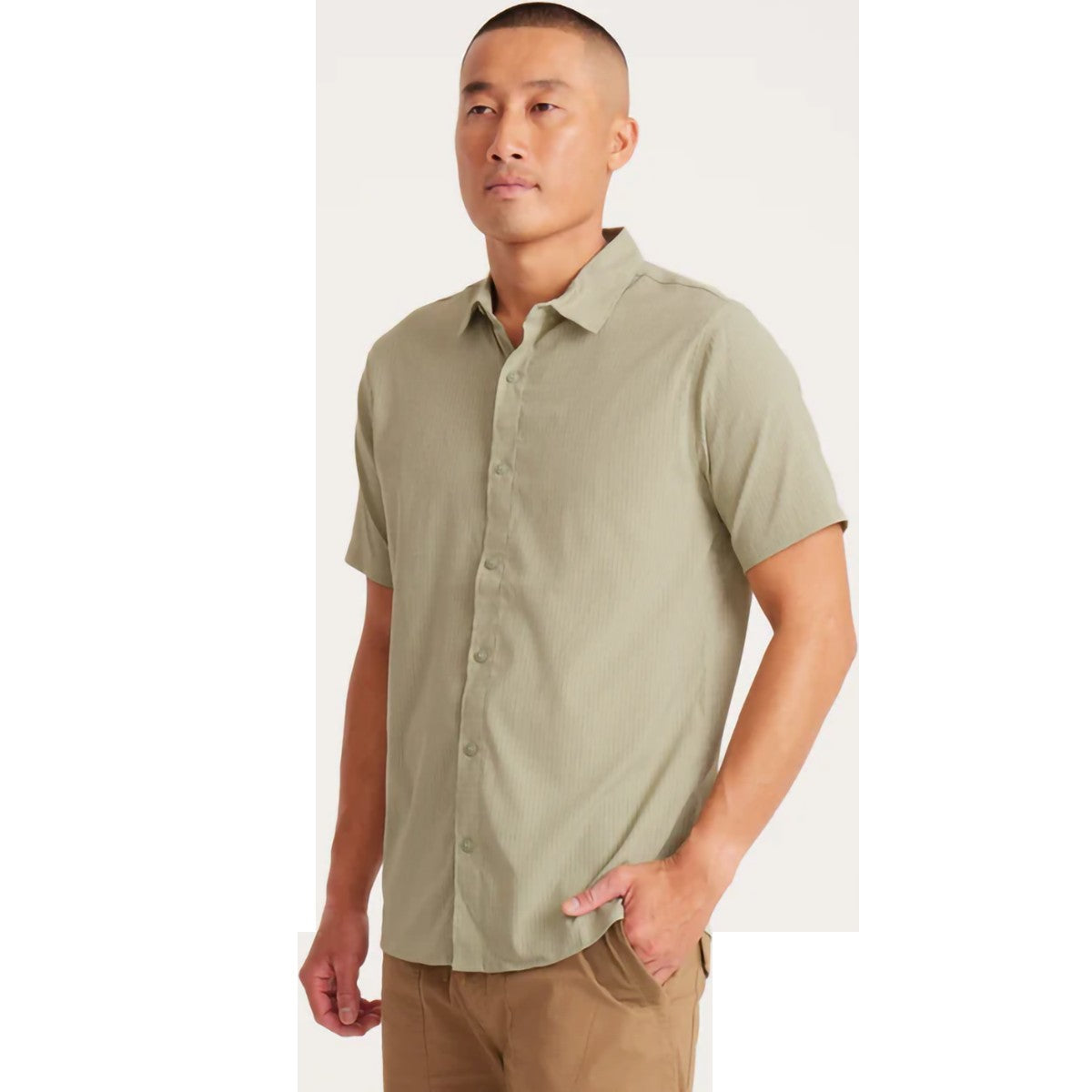 Men's Bless Up Short Sleeve Breathable Stretch Shirt
