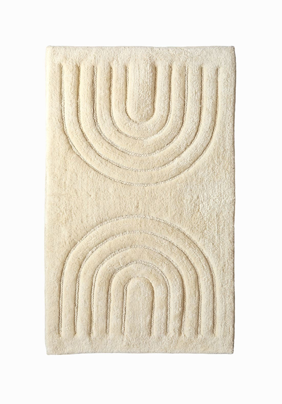 Sola Bath Mat, Cream