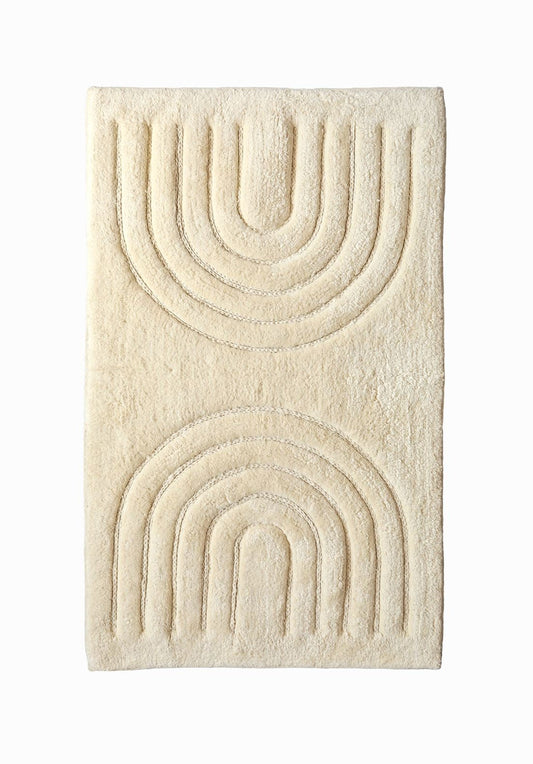 Sola Bath Mat, Cream