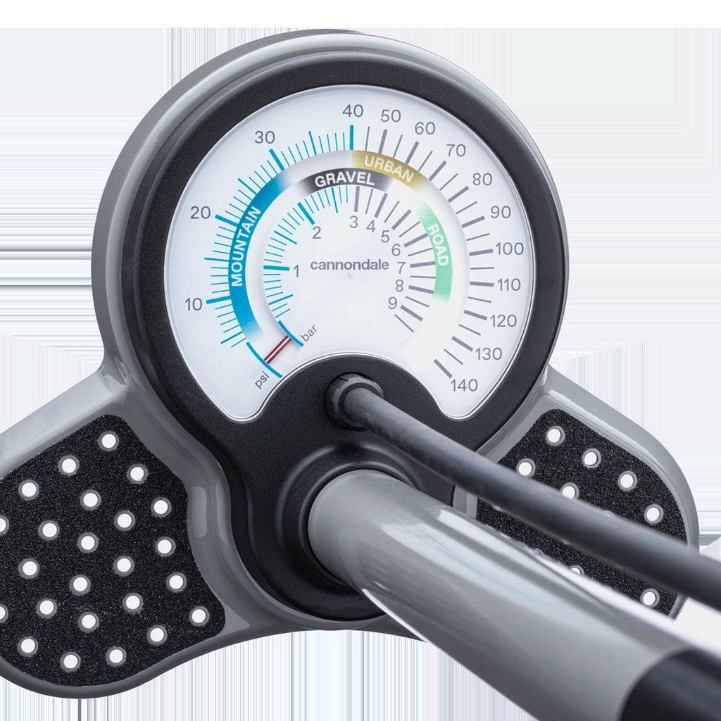 Precise Floor Pump - Stealth Grey