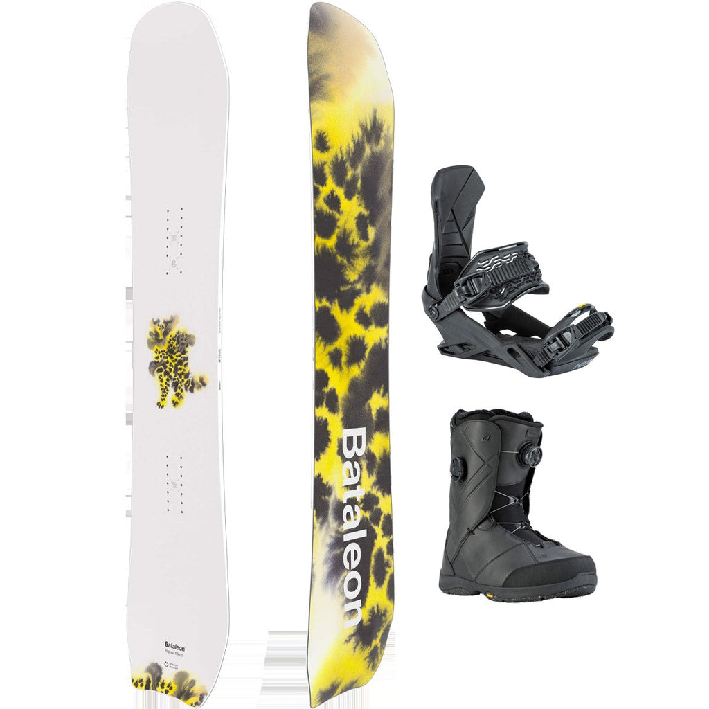 Bataleon Whatever X Rop van Mierlo Demo Snowboard Package