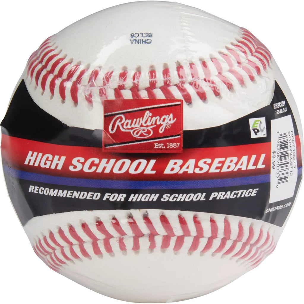 High School Practice Baseballs - 2 Pack