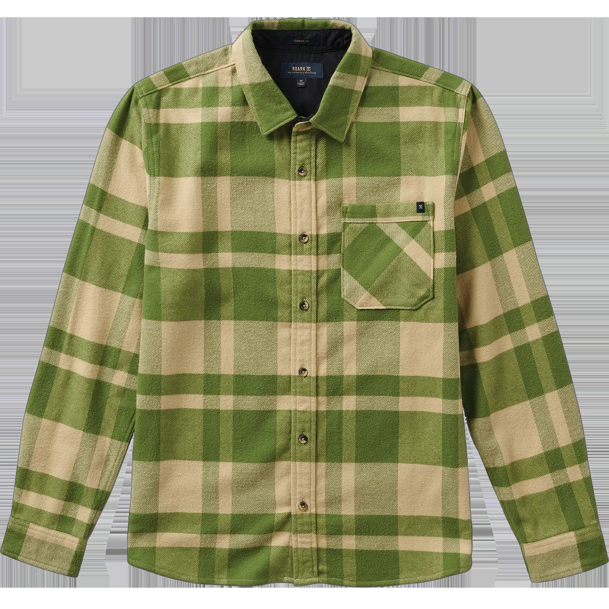 Men's Crossroads Organic Long Sleeve Flannel