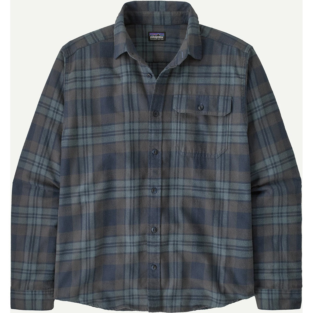 Men's Long-Sleeved Lightweight Fjord Flannel Shirt