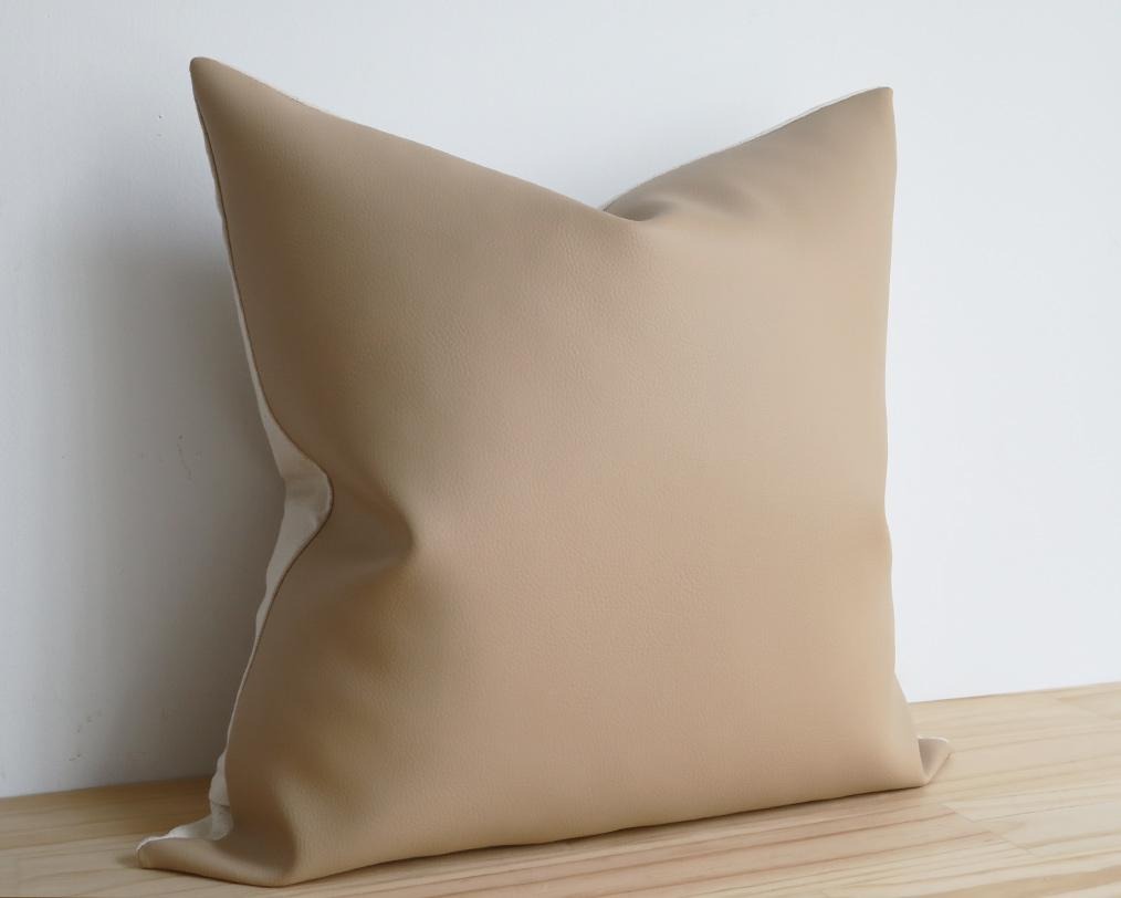 Naima, Cream Faux Leather