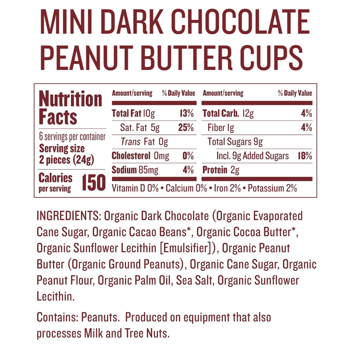 Mini Chocolate Peanut Butter Cups
