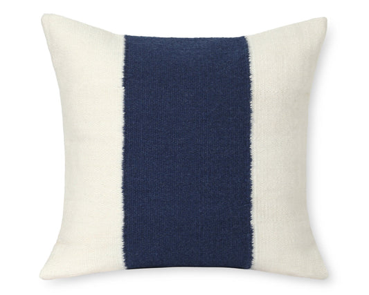Loyola in Indigo, Wool Pillow Cover