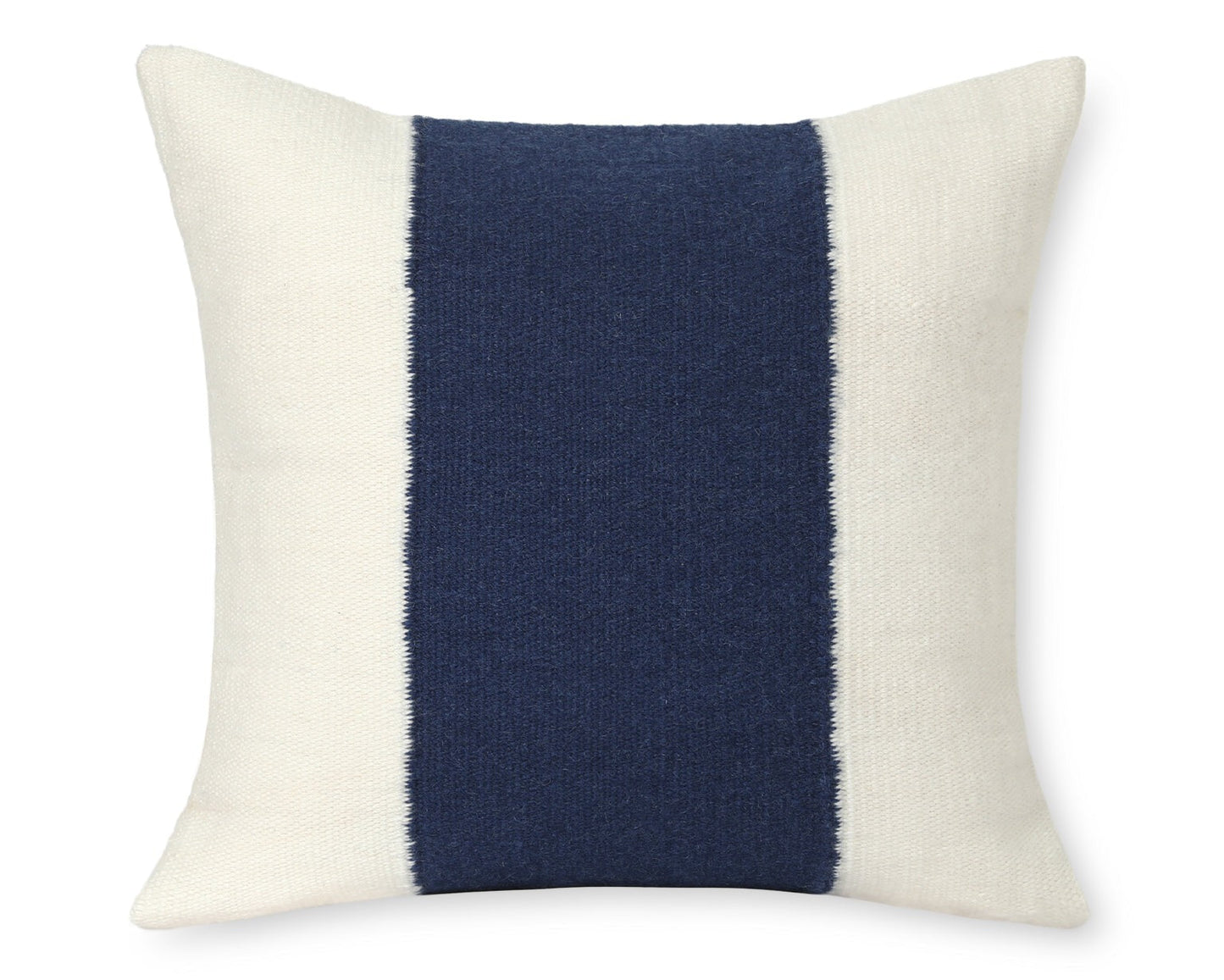 Loyola in Indigo, Wool Pillow Cover