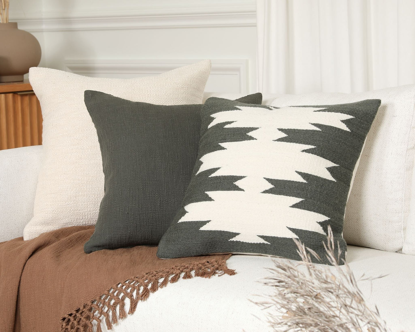 Wythe in Olive, Set of Two