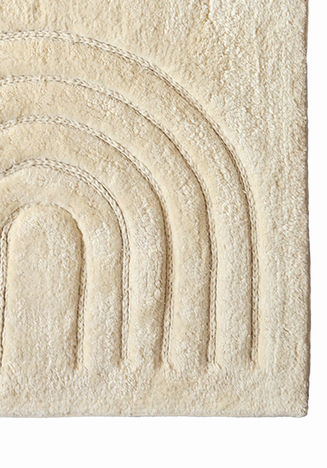 Sola Bath Mat, Cream