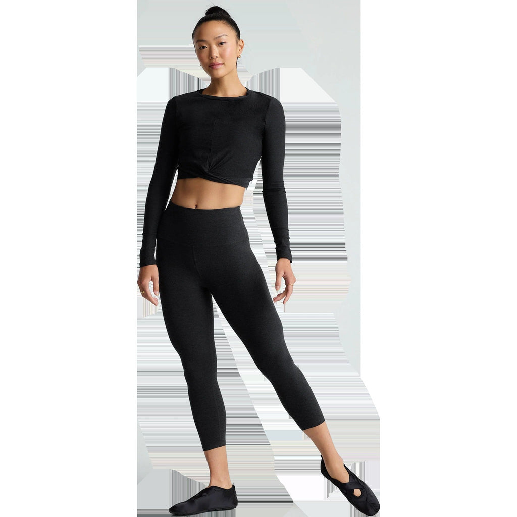 Women's Featherweight Cropped Long Sleeve Pullover