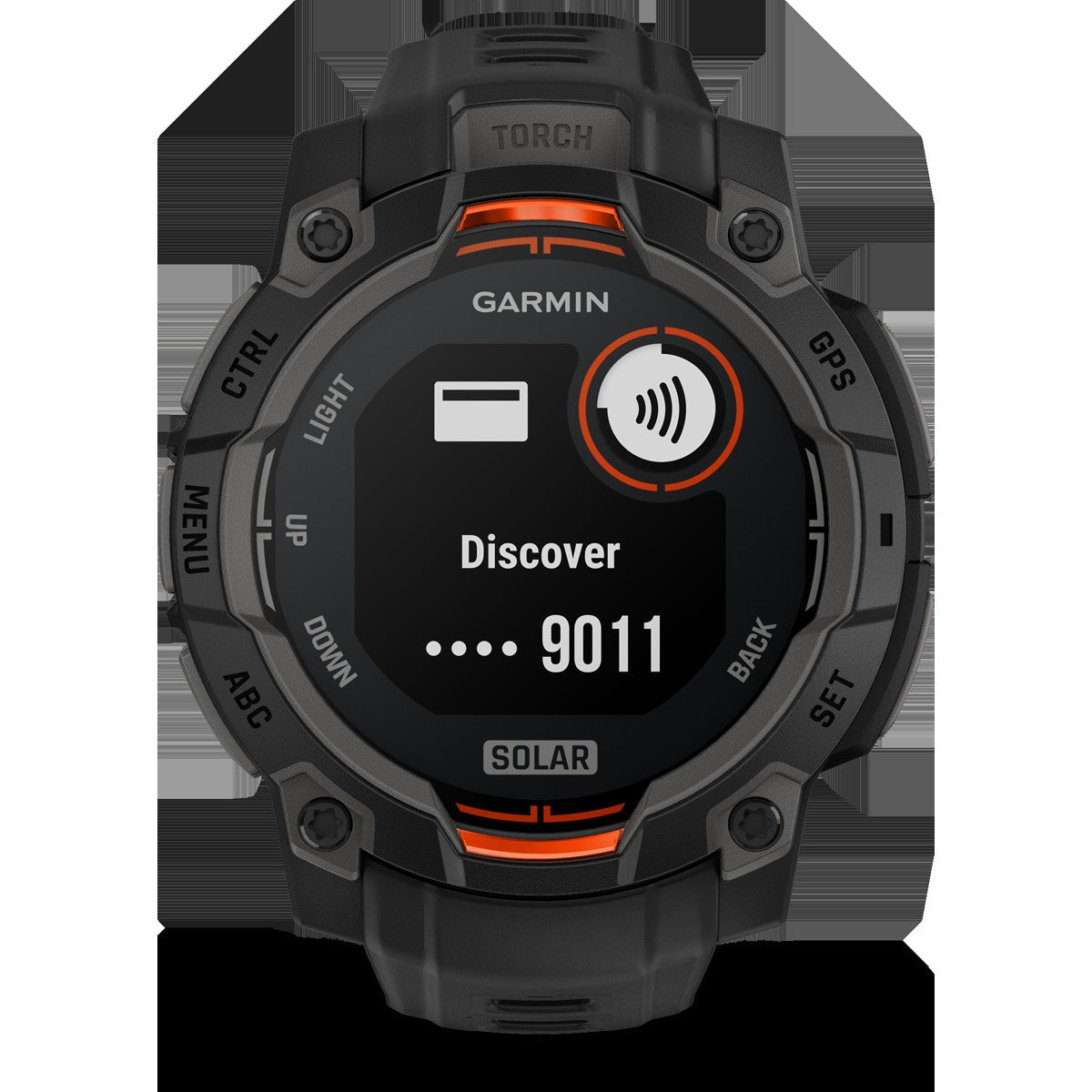 Instinct 3 Solar 45mm Black