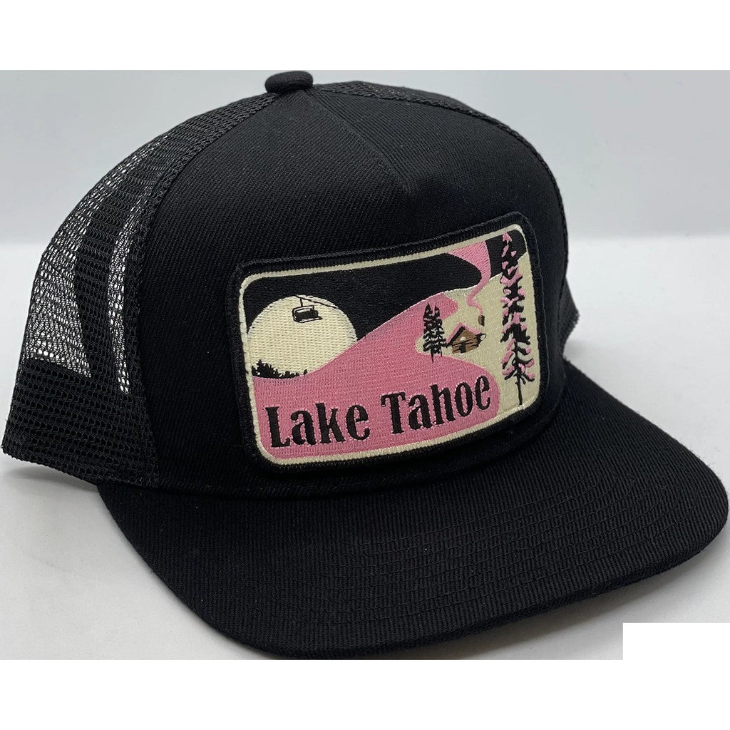 Lake Tahoe Winter Scene Trucker