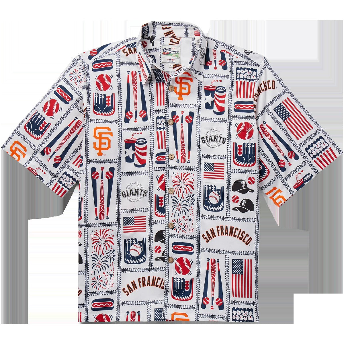 Men's Giants Americana Button Down