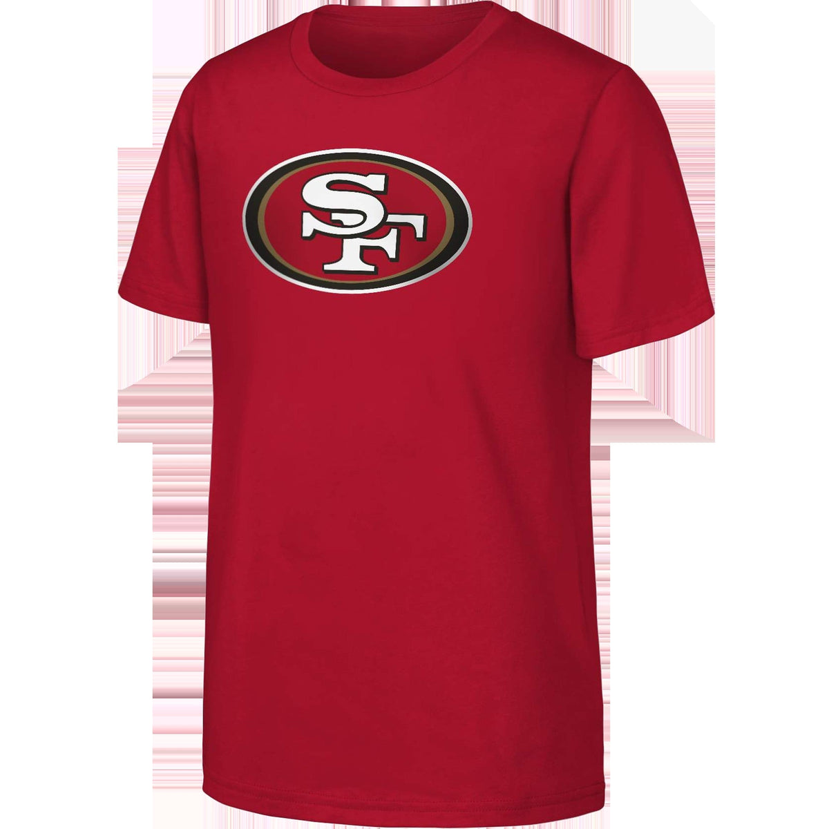 Youth 49ers Primary Logo Short Sleeve Cotton Tee