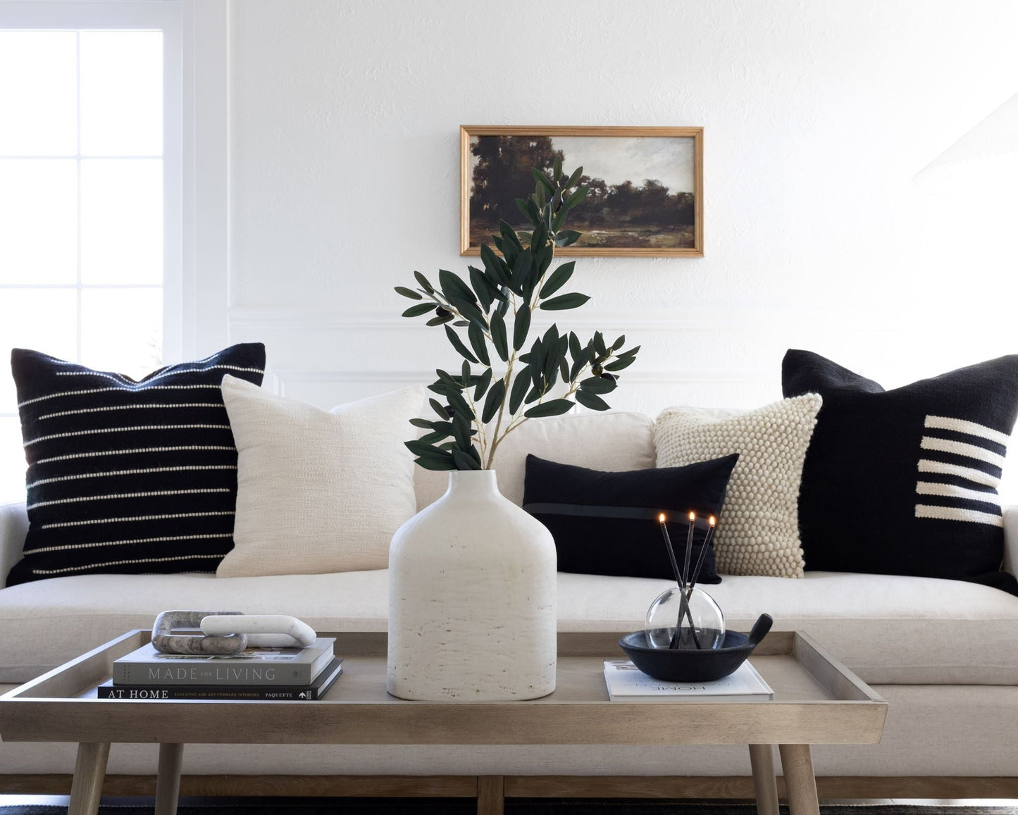Astor, Black & Cream
