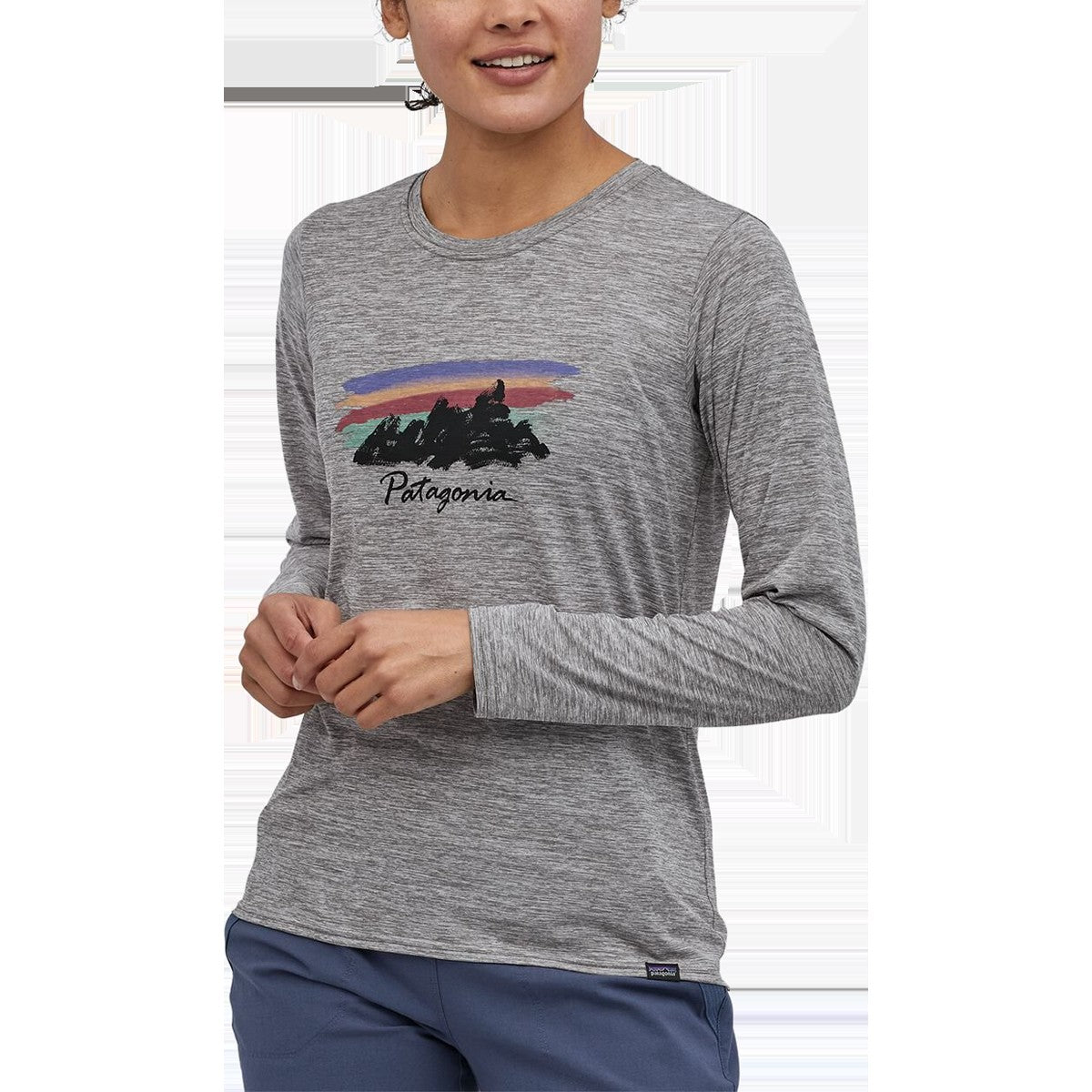 Women's Long Sleeve Capilene Cool Daily Graphic Shirt