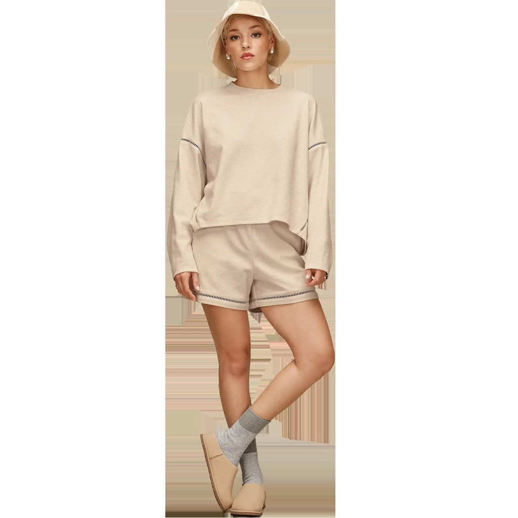 Women's Rib Knit Slouchy Quarter