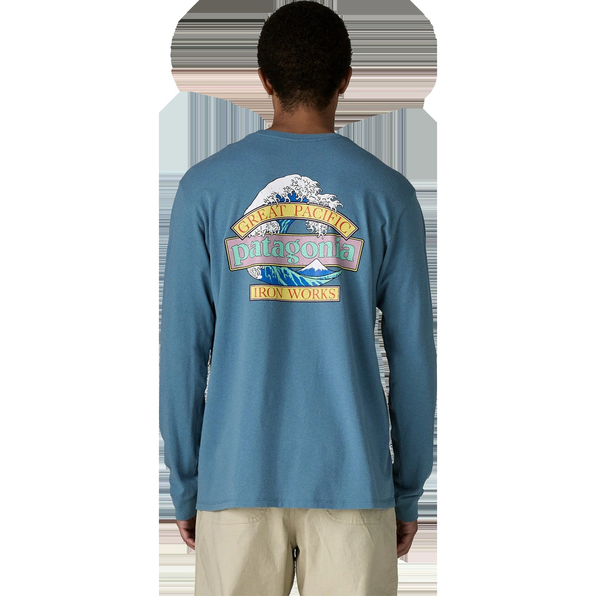 Men's Long Sleeve Great Waves Responsibili-Tee