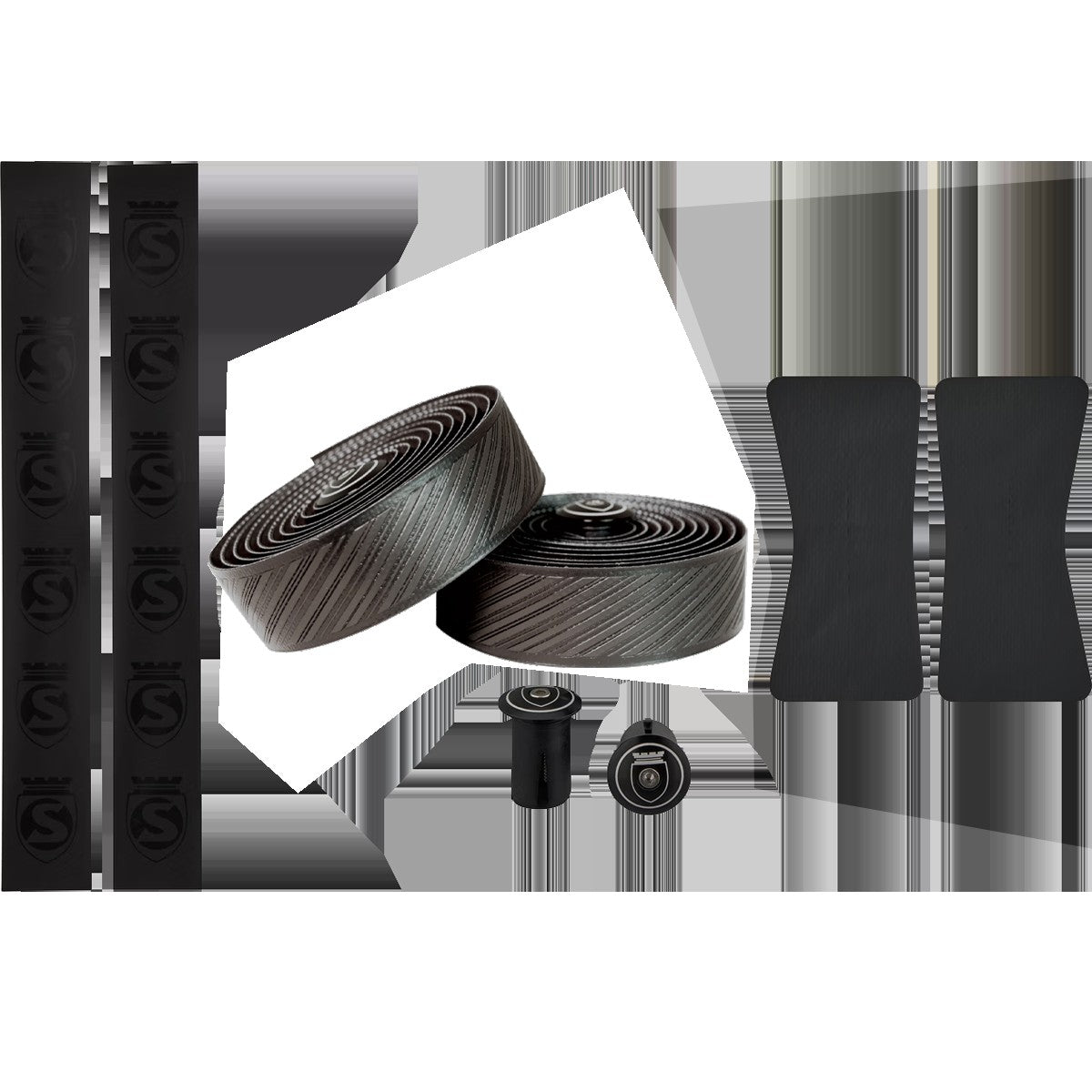 Cuscino Bar Tape 3.75 Black/Miami Green