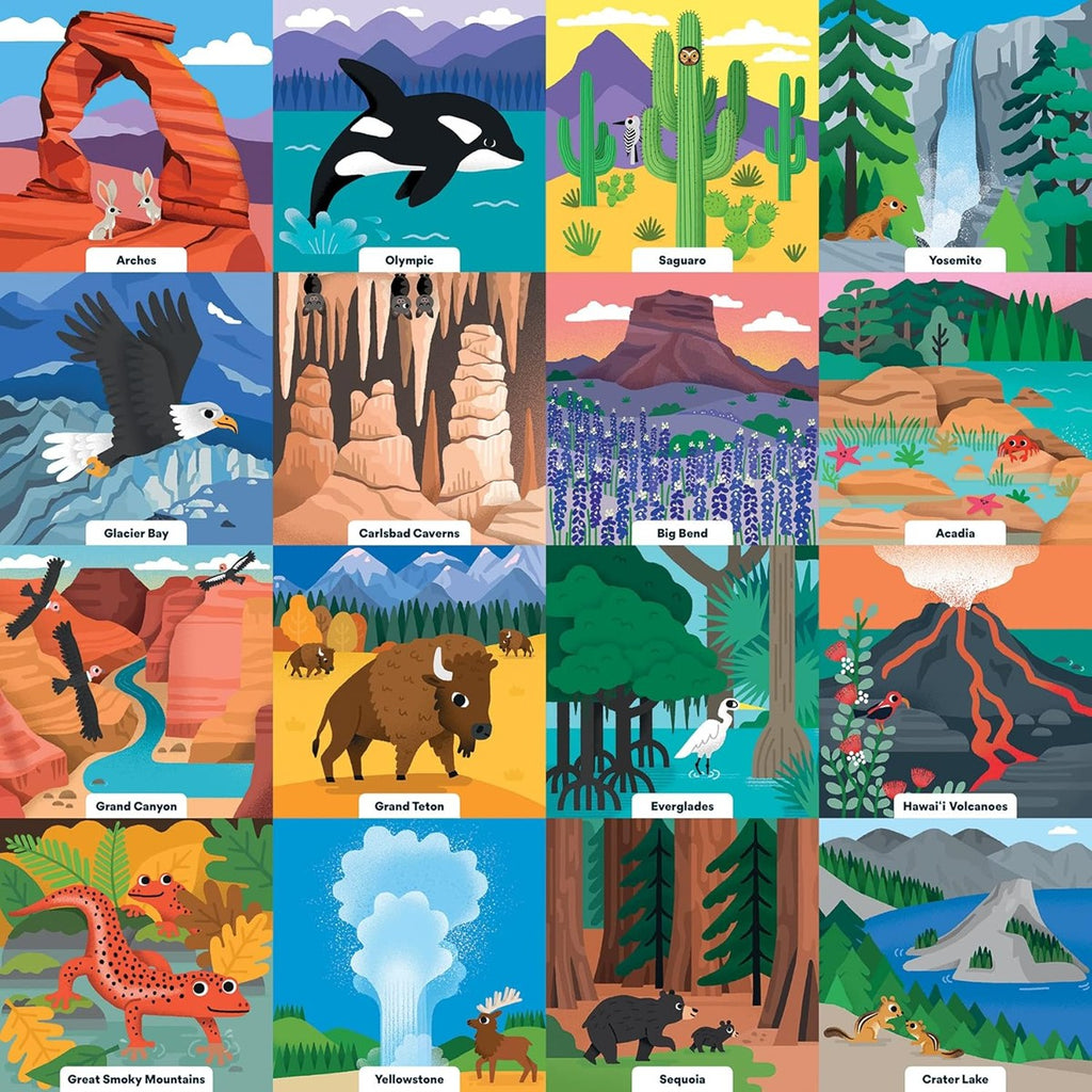 Mudpuppy Little Park Ranger 500 Piece Family Puzzle