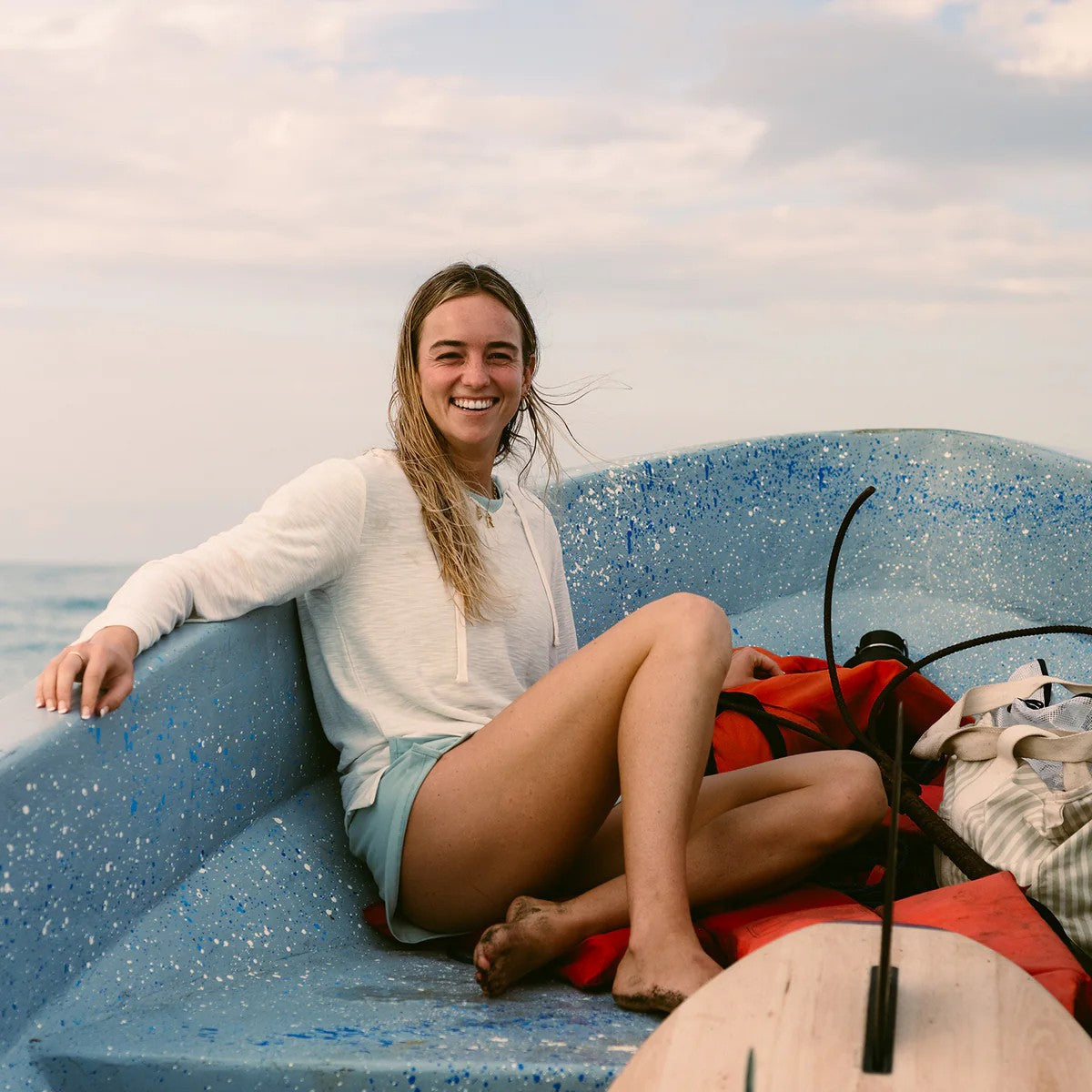 Women's Bamboo Slub Hoodie