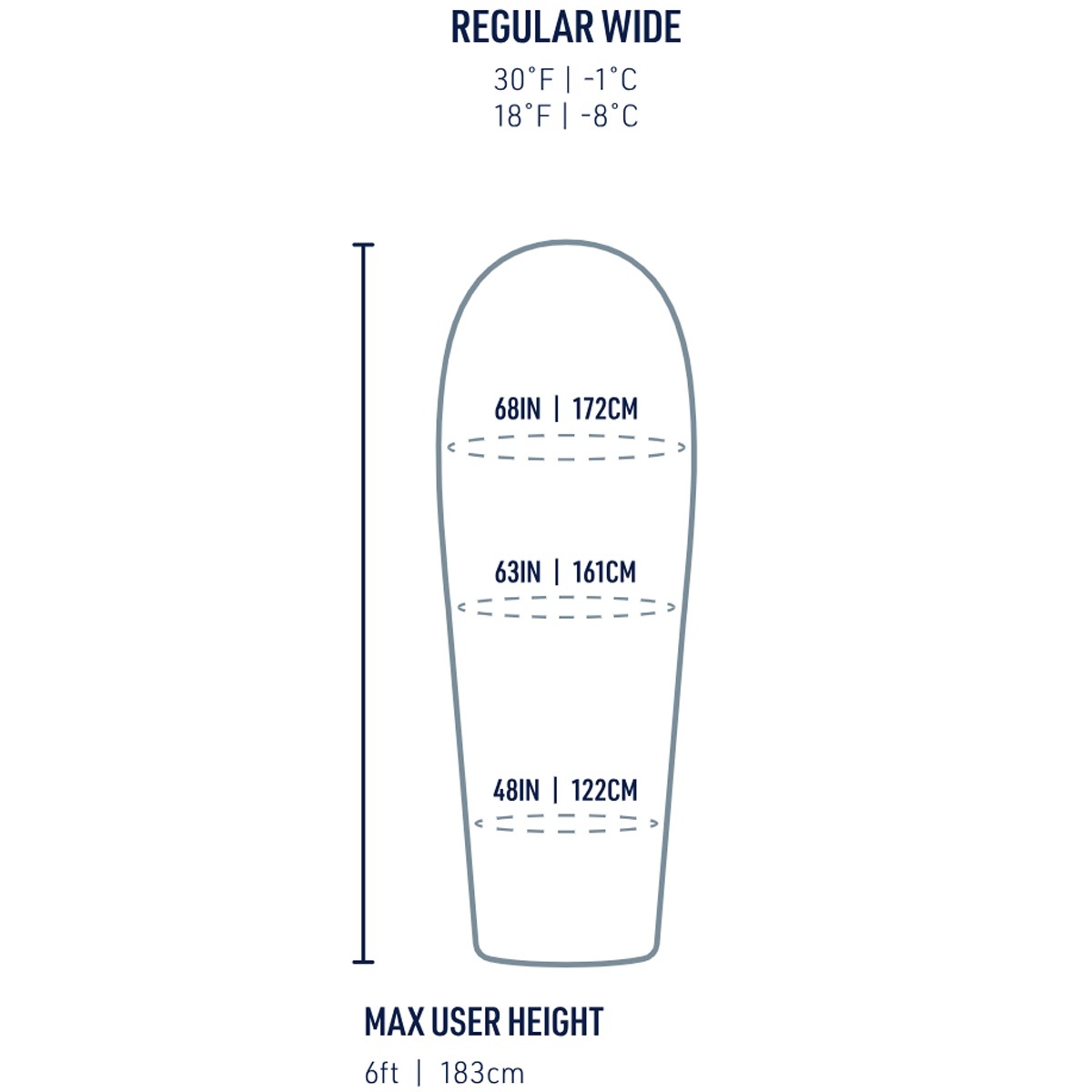 Trek TK2 Down Regular Wide 18F