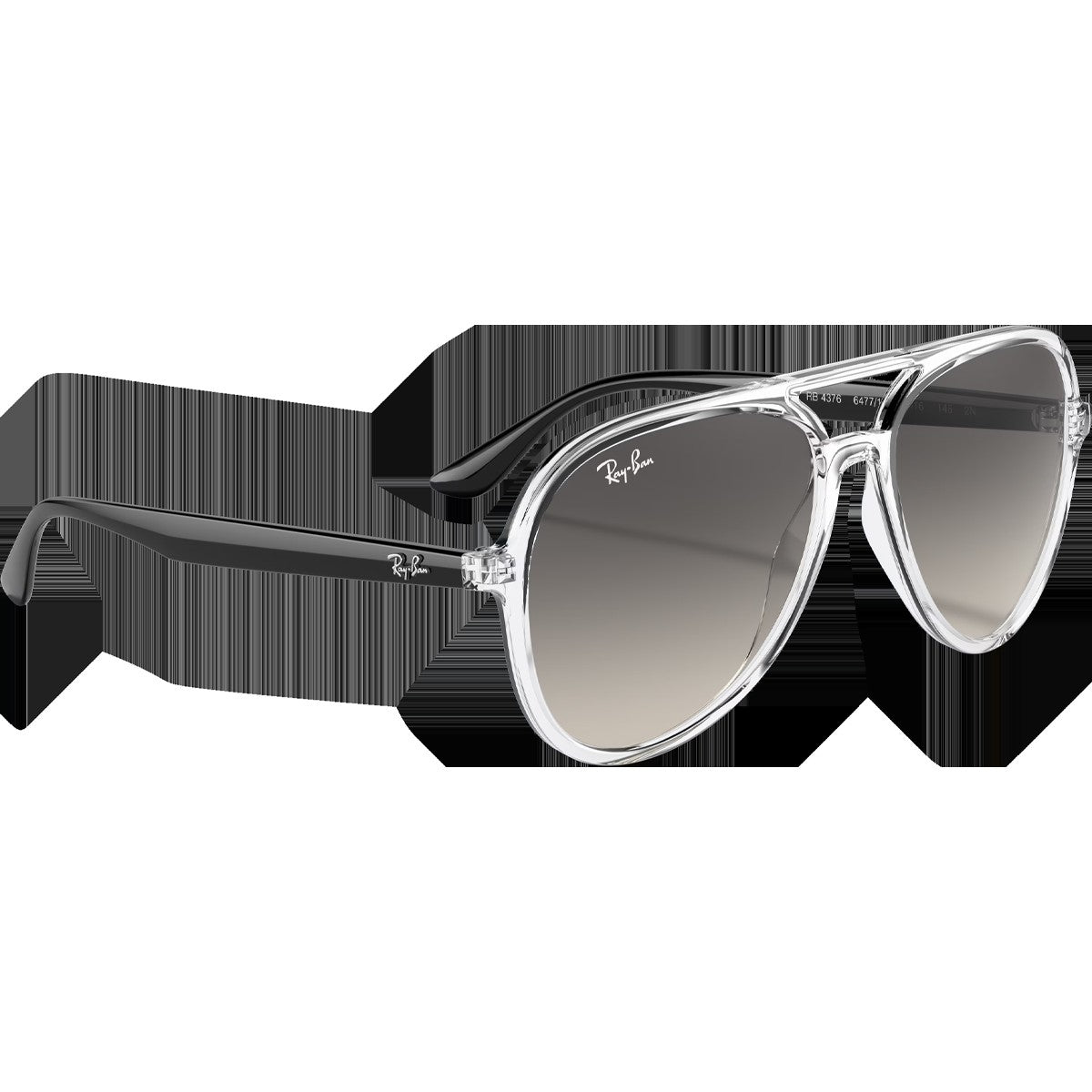 RB4376 - Polished Transparent/Grey Gradient