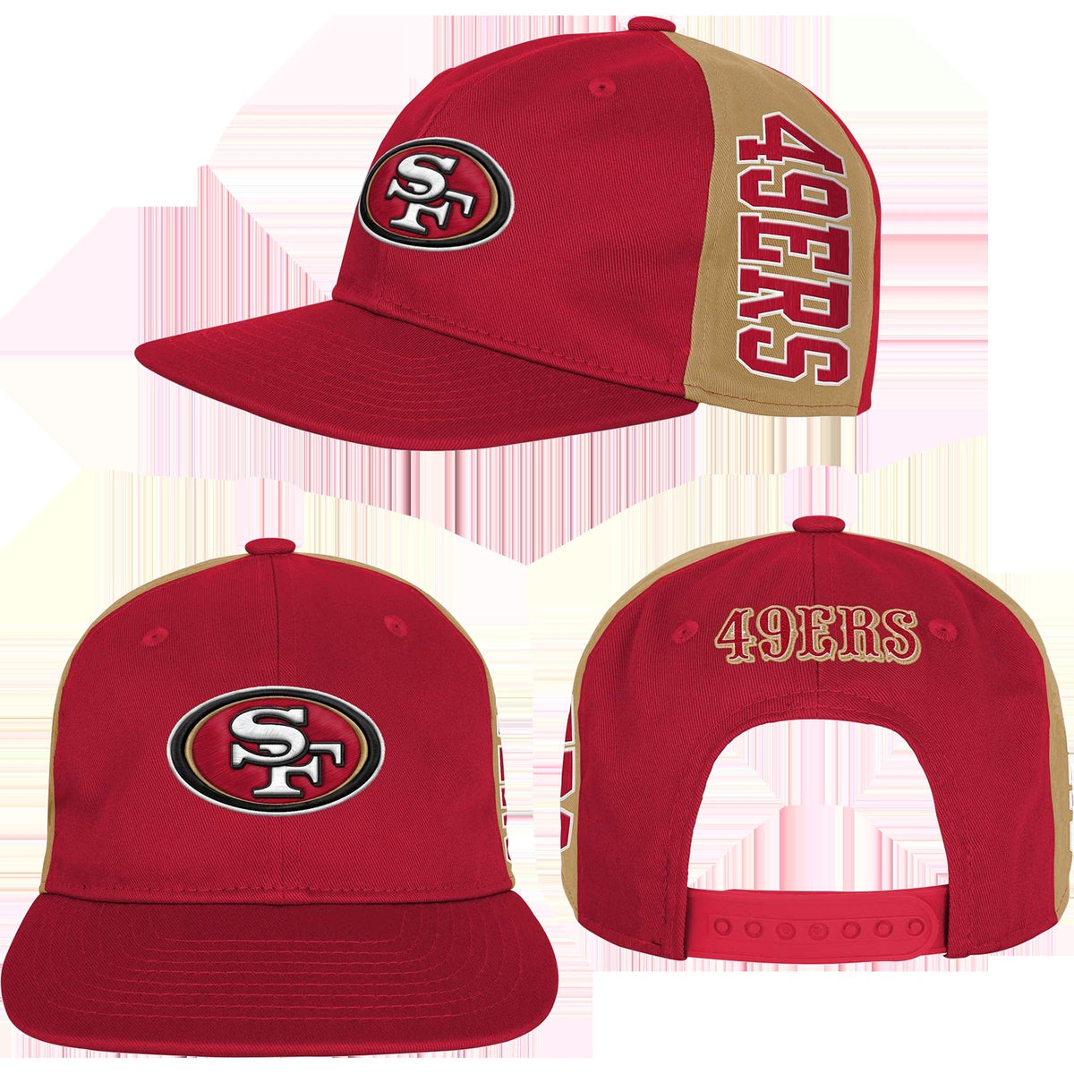 Youth 49ers Modern Fan Deadstock Snapback