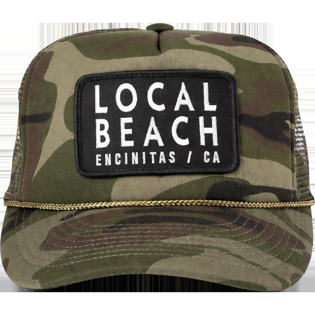 Local Beach Patch Trucker Hat