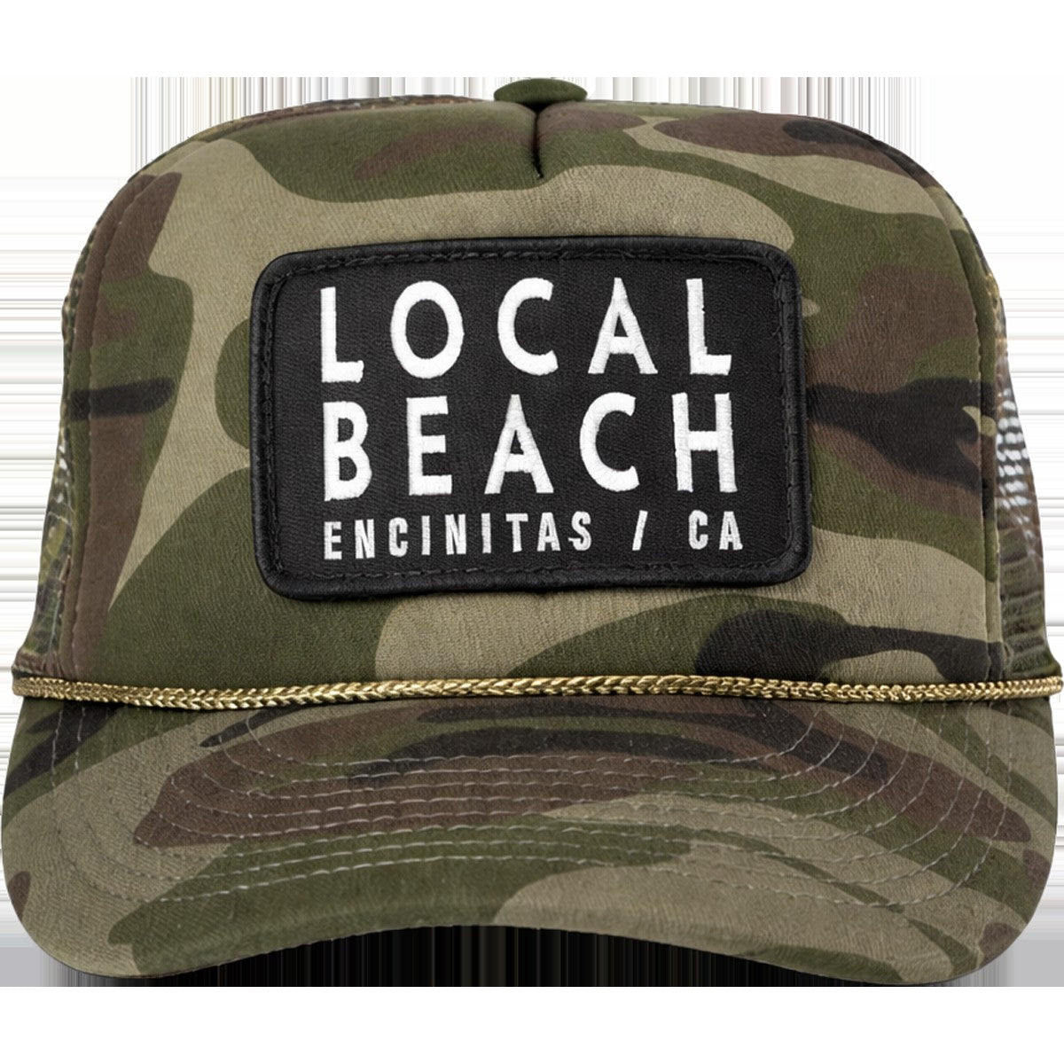 Local Beach Patch Trucker Hat
