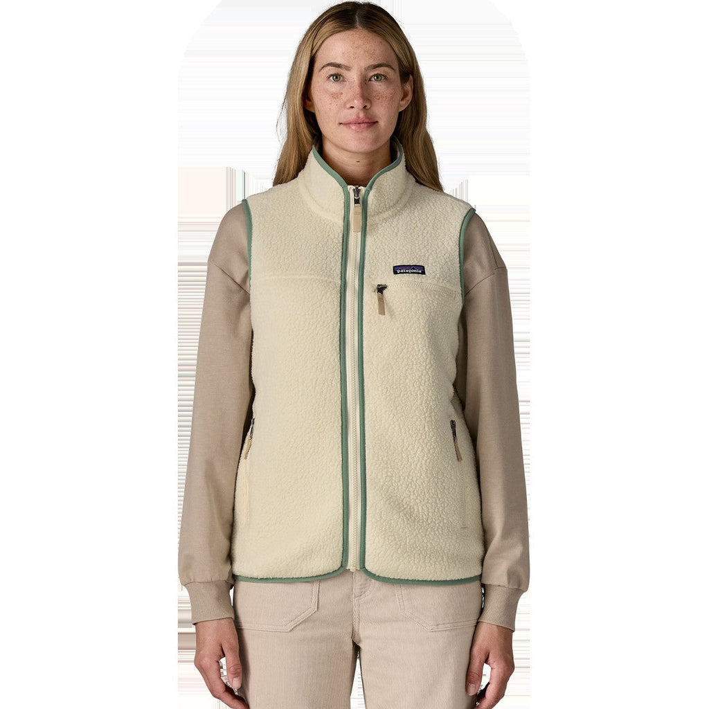 Women's Retro Pile Fleece Vest