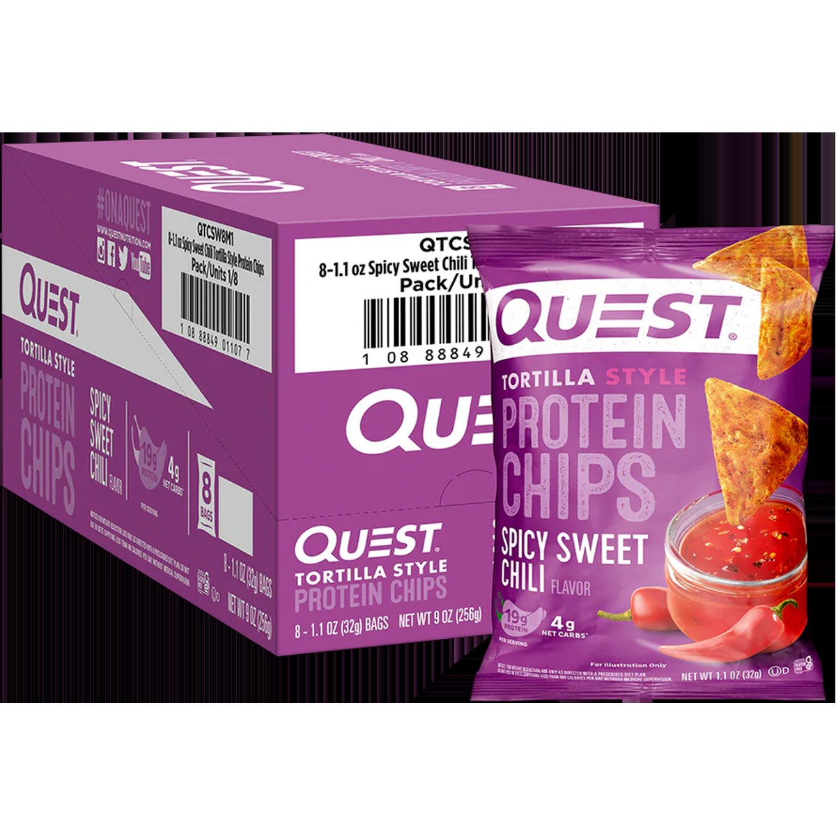 Tortilla Style Protein Chips 1.1oz